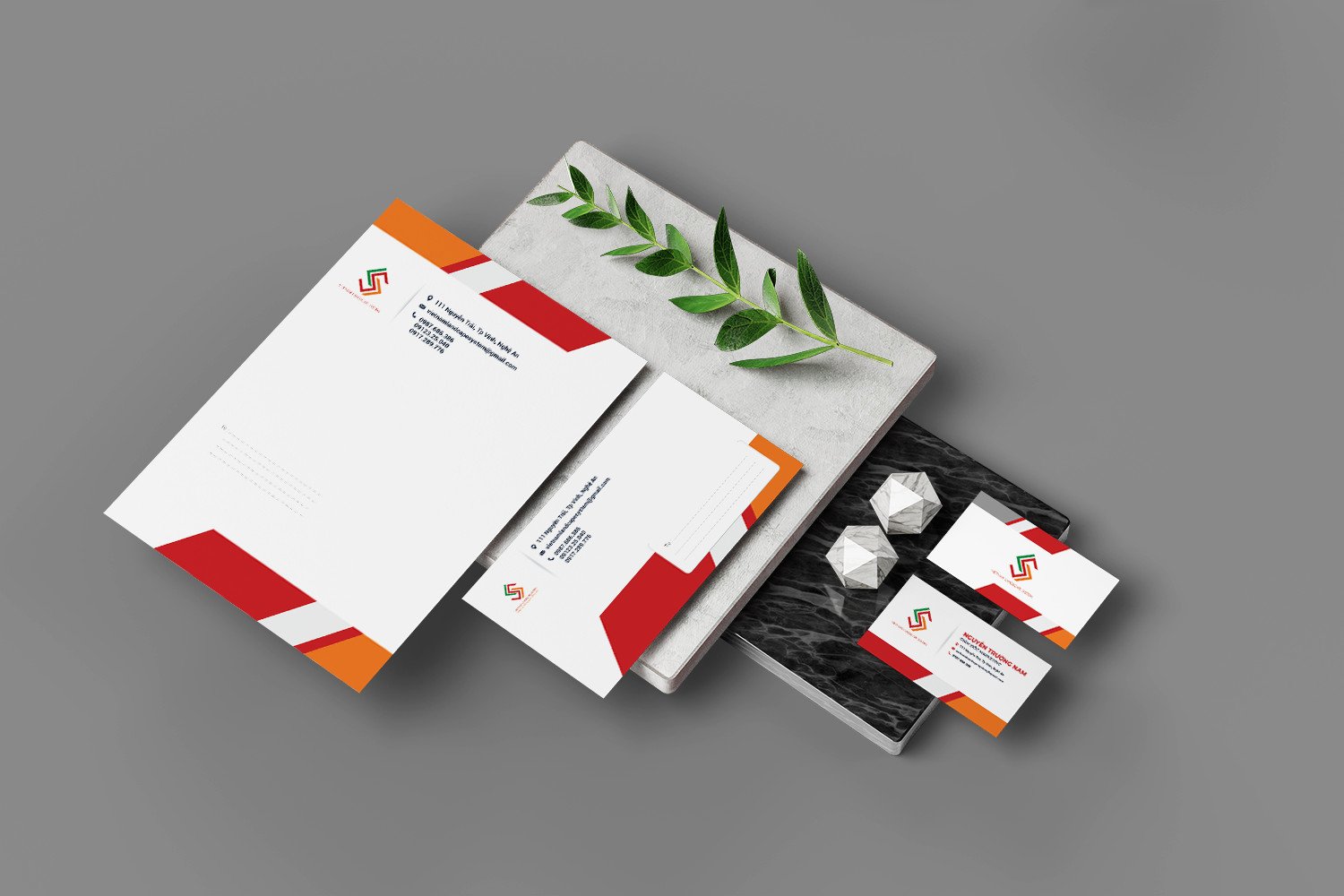 Thiết kế logo và Bộ nhận diện thương hiệu Công ty Cổ phần VIETNAM LANDSCAPE SYSTEM