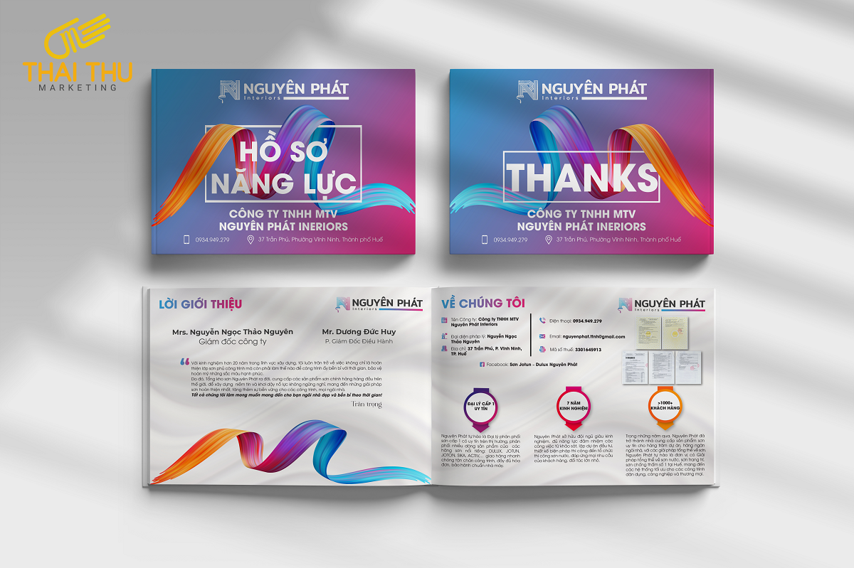 THIẾT KẾ HỒ SƠ NĂNG LỰC CÔNG TY NGUYÊN PHÁT INERIORS