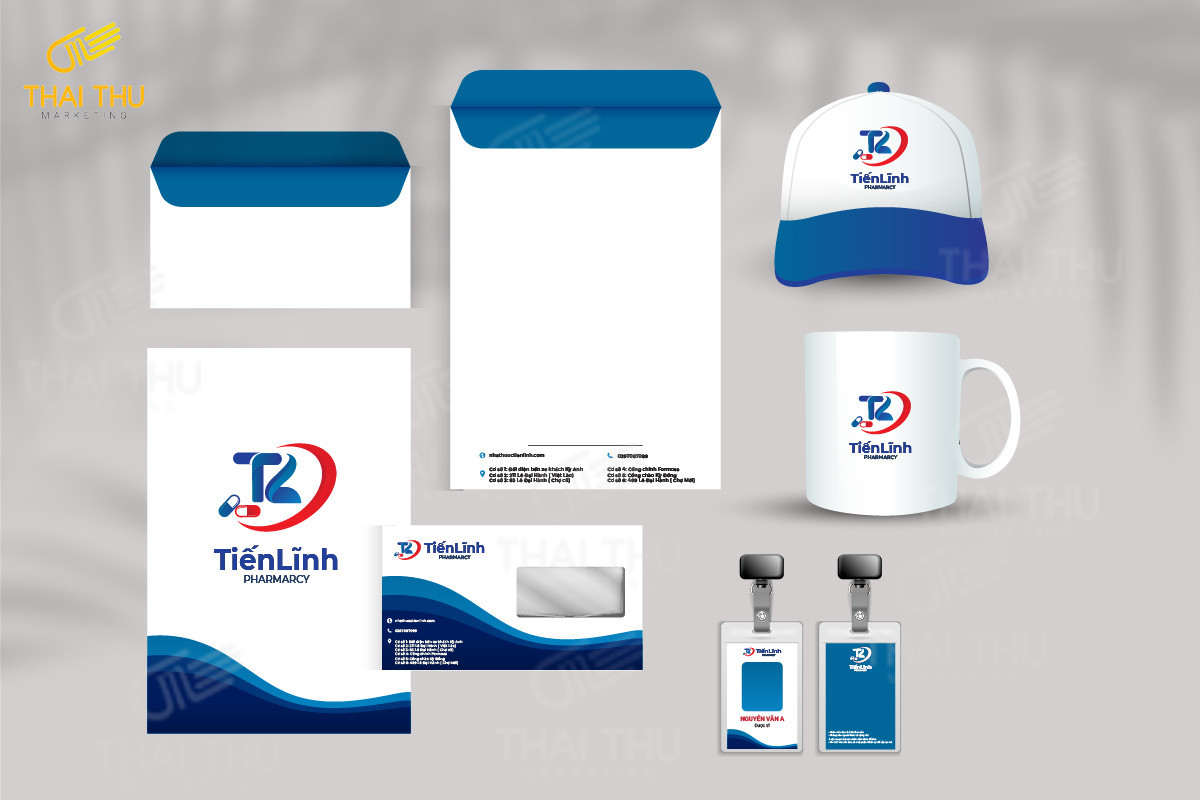 THIẾT KẾ BỘ NHẬN DIỆN THƯƠNG HIỆU TIẾN LĨNH PHARMARCITY