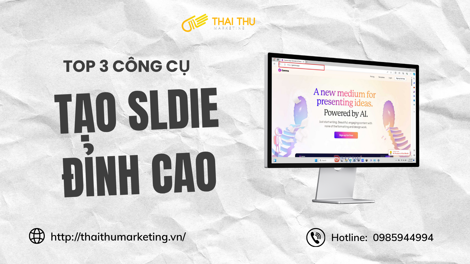 Đừng Mất 3 Tiếng Làm Slide – AI Có Thể Làm Đẹp Hơn Thế Chỉ Trong 3 Phút
